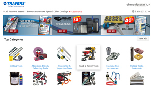 Travers Tool Co - Metalworking Tools and Industrial Supplies - industrial equipment supplier