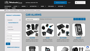 Car Alarms - The Wholesale House - car alarm supplier