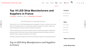 Top 10 LED Strip Manufacturers And Suppliers In France | 2025 - led strip supplier