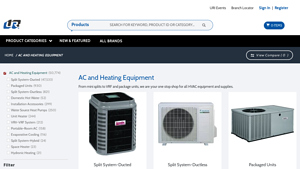 Shop HVAC Equipment - uri - heating equipment supplier