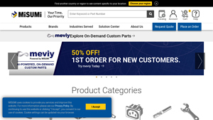 MISUMI | Configurable Components | Distributor & Manufacturer - Buy Online - industrial supplier