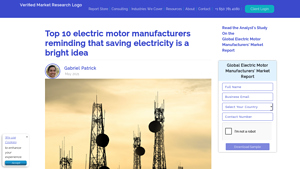 Top 10 Electric Motor Manufacturers - Verified Market Research - electric motor supplier