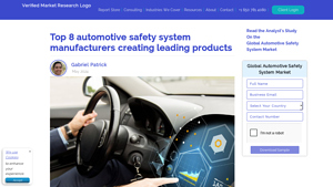 Top 8 Automotive Safety System Manufacturers - Verified Market Research - automotive safety supplier