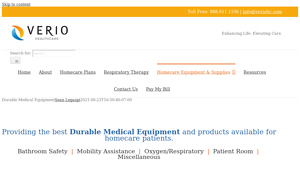 Durable Medical Equipment - Verio Healthcare - dme breast pump supplier