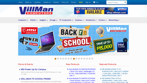 VillMan Computers Philippines - computer parts supplier
