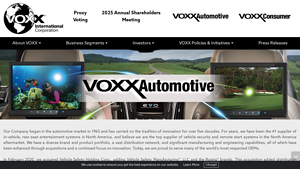 VOXX AUTOMOTIVE - VOXX International - car alarm supplier