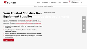 Construction Equipment Supplier In China | YUFAN Machinery - construction equipment supplier