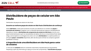 Distribuidora de peças de celular em São Paulo - best cell phone parts supplier