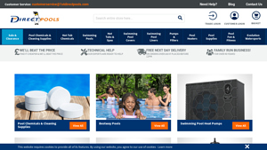 Swimming Pool Supplies & Products | 1st Direct Pools - pool supplier