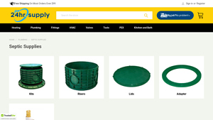 Septic Supplies | Septic System Parts | 24hr Supply - septic suppliers