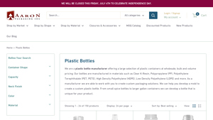 Plastic Bottles - Wholesale & Bulk - Aaron Packaging, Inc. - plastic bottle supplier