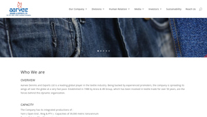 Aarvee Denims | Denim-Jeans manufacturing company in India - denim jeans supplier