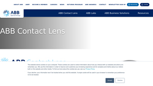 ABB Contact Lens | ABB Optical Group - contact lens supplier