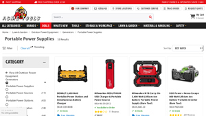 Portable Power Supplies at AcmeTools.com - portable power supplier