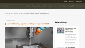 List of 10 Leading Injection Molding Companies in 2023 - plastic injection molding companies