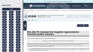 552.232-78 Commercial Supplier Agreements-Unenforceable Clauses ... - commercial supplier