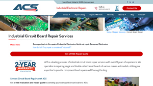 Electronic Circuit Board Repair - ACS Industrial - electronic board repair