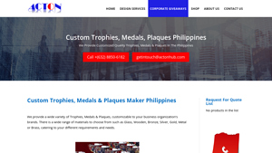 Custom Trophies, Medals, Plaques Philippines - Actonhub - medal supplier