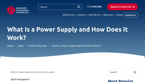 Power Supply Basics: Function and Operation Explained - ACTadmin - power supplier