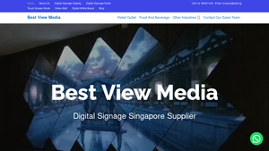 Digital Signage Singapore Supplier - digital signage supplier in singapore