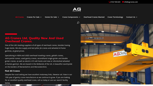 Overhead Cranes. New and Used supplier of Pillar Jib Cranes. - overhead crane supplier