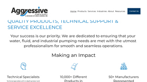Aggressive Pump & Supply - water pump supplier