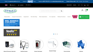 Medical Supplies | Medical Equipment Supplier UK - AHP Medicals - medical solutions supplier