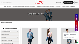 Wholesale Denim Clothing Manufacturer & Jeans Supplier | Alanic - jeans supplier