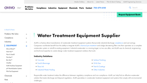 Wastewater Treatment Equipment & Systems - ALAR Corp - water treatment supplier