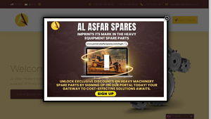 Al-Asfar Heavy Equipment Spare Parts - Al-Asfar Spares - machine parts suppliers