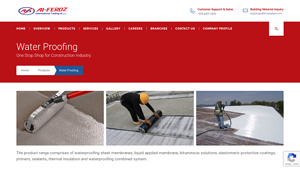 Water Proofing - Al Feroz International Trading WLL - waterproof supplier