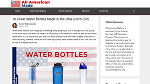 10 Great Water Bottles Made in the USA (2025 List) - hydrogen water bottle suppliers
