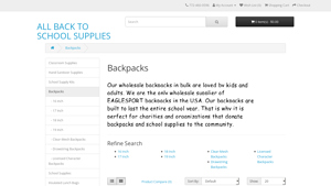 Wholesale Backpacks in Bulk - allbacktoschoolsupplies.com - backpack supplier