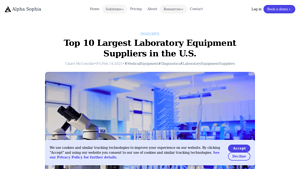 Top 10 Largest Laboratory Equipment Suppliers in the U.S. - lab equipment suppliers