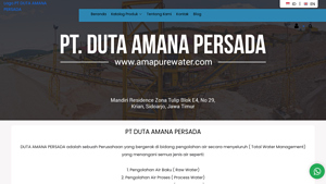 Supplier Water Treatment Indoenesia | PT DUTA AMANA PERSADA - water treatment supplier