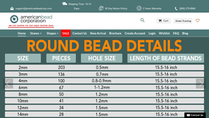Gemstone Beads Wholesale in Bulk | American Bead Corp - supplier of beads