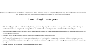 American Laser Cutter | Explore Laser Cutting Today - laser cutter service
