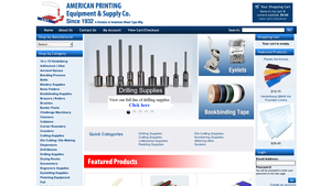 American Printing Equipment & Supply Co. - printing equipment supplier