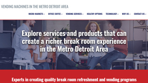 Metro Detroit Area Vending Machines | American Vending LLC - vending machine supplier