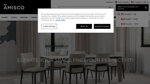 Amisco | Customizable Furniture Made in Canada - bar stool supplier