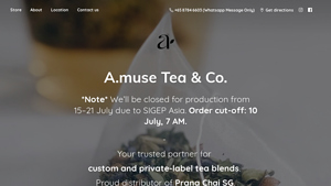 A.muse Projects Pte Ltd - tea supplier