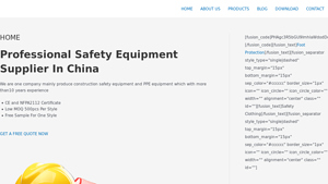 Safety Equipment Suppliers | China PPE Manufacturer - safety equipment supplier