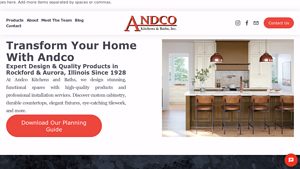 Andco Kitchens and Baths, Inc. - kitchen and bath supplier new lenox illinois