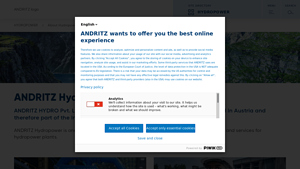 ANDRITZ HYDRO Pvt. Ltd., India - power plant equipment supplier