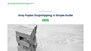 Gray Poplar Dropshipping: A Simple Guide - anonposted.blog - gray poplar supplier