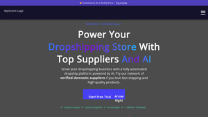 Smart AI Dropshipping - Suppliers, Products & Tools - AppScenic - free dropshipping suppliers usa