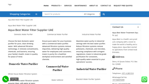 Aqua Best Water Filter Supplier UAE - Aqua Best UAE | Water Purifier ... - water filtration supplier