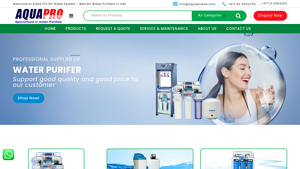 Water Purifier & RO System | Aquapro |Riyadh | Jeddah - water filtration supplier