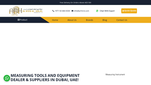 Measuring Tools, Instrument Dealers & Suppliers in Dubai, UAE - ARHTRD - measuring instruments supplier