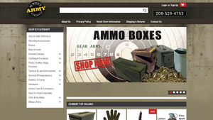 Army Surplus Warehouse, Inc. - army supplier